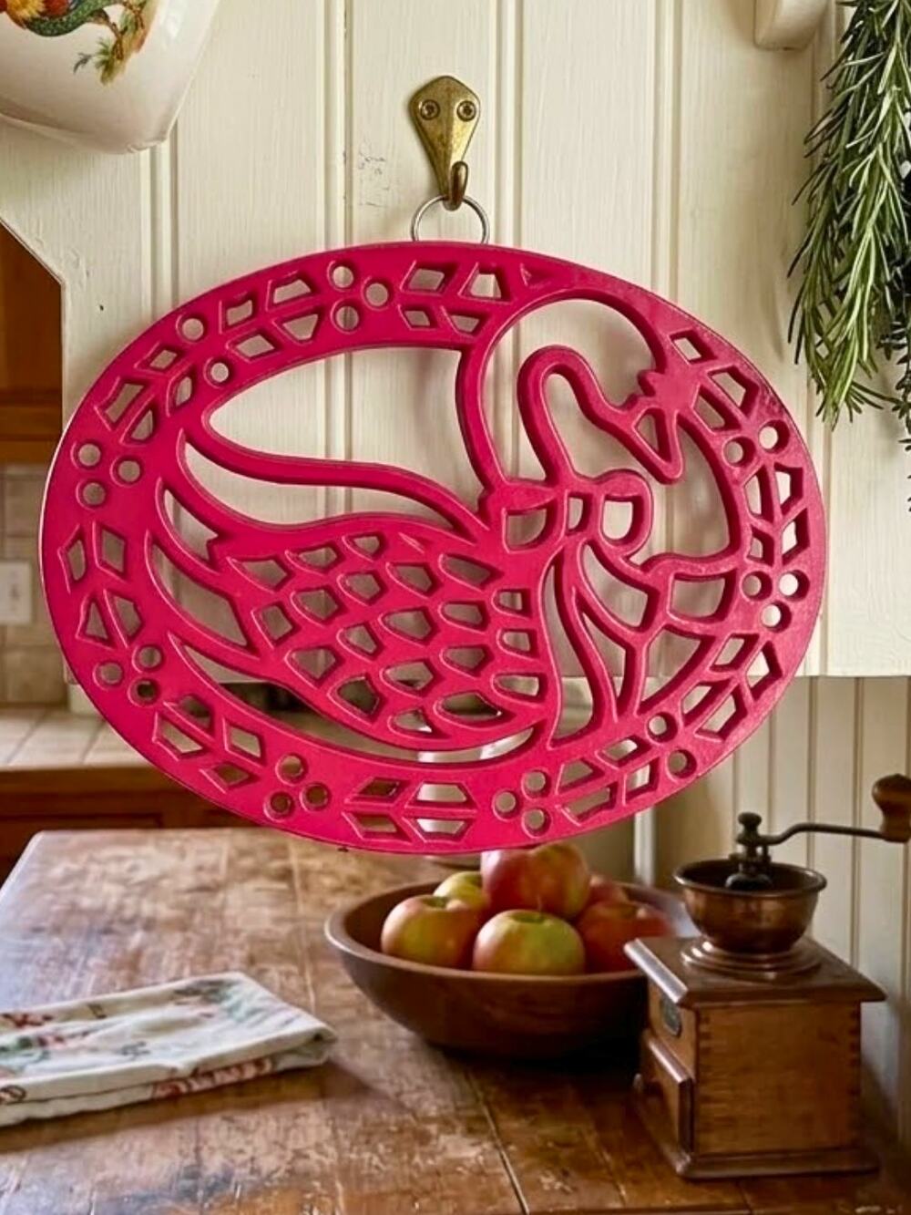 AVON Vintage Country Treasures Goose Trivet NIB | Farmhouse Kitchen Decor